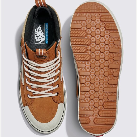 Vans Sk8-Hi MTE Glazed Ginger Marshmallow VN000CVTI6Y Men’s SZ 10 SKATE SNEAKER - Picture 11 of 12